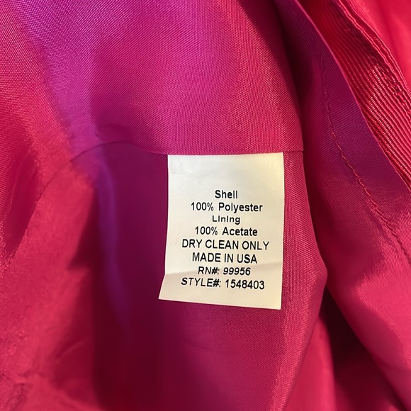 Shoshanna Fushia Mini Sleeveless Dress 4 - Picture 6 of 15